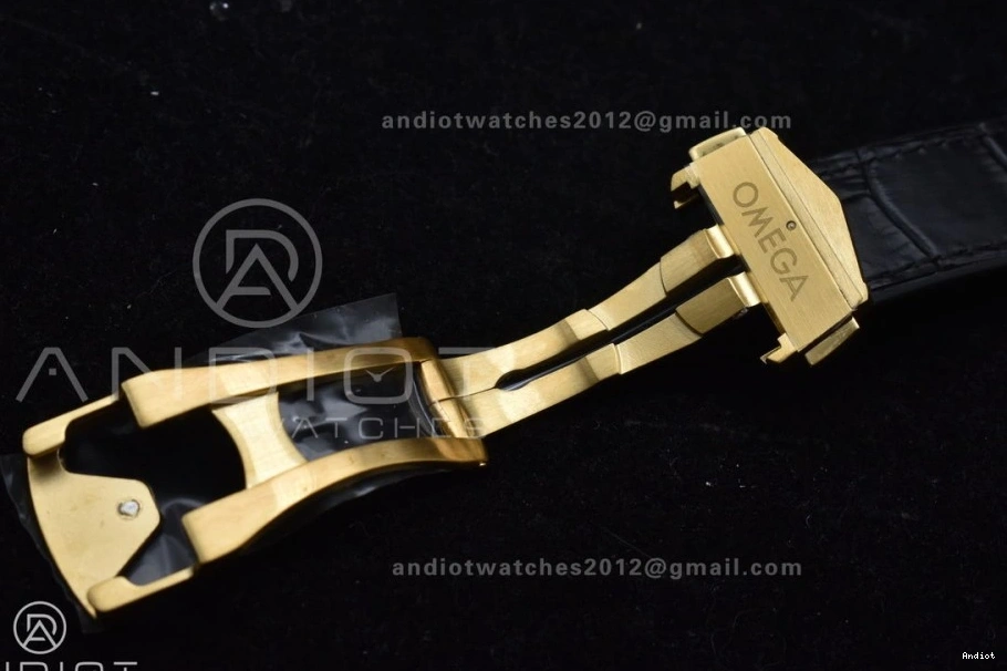 A8900 Gummy Strap VSF Super YG Ceramic Dial 1:1 Edition Clone Best Black Black Black on Constellation 1127